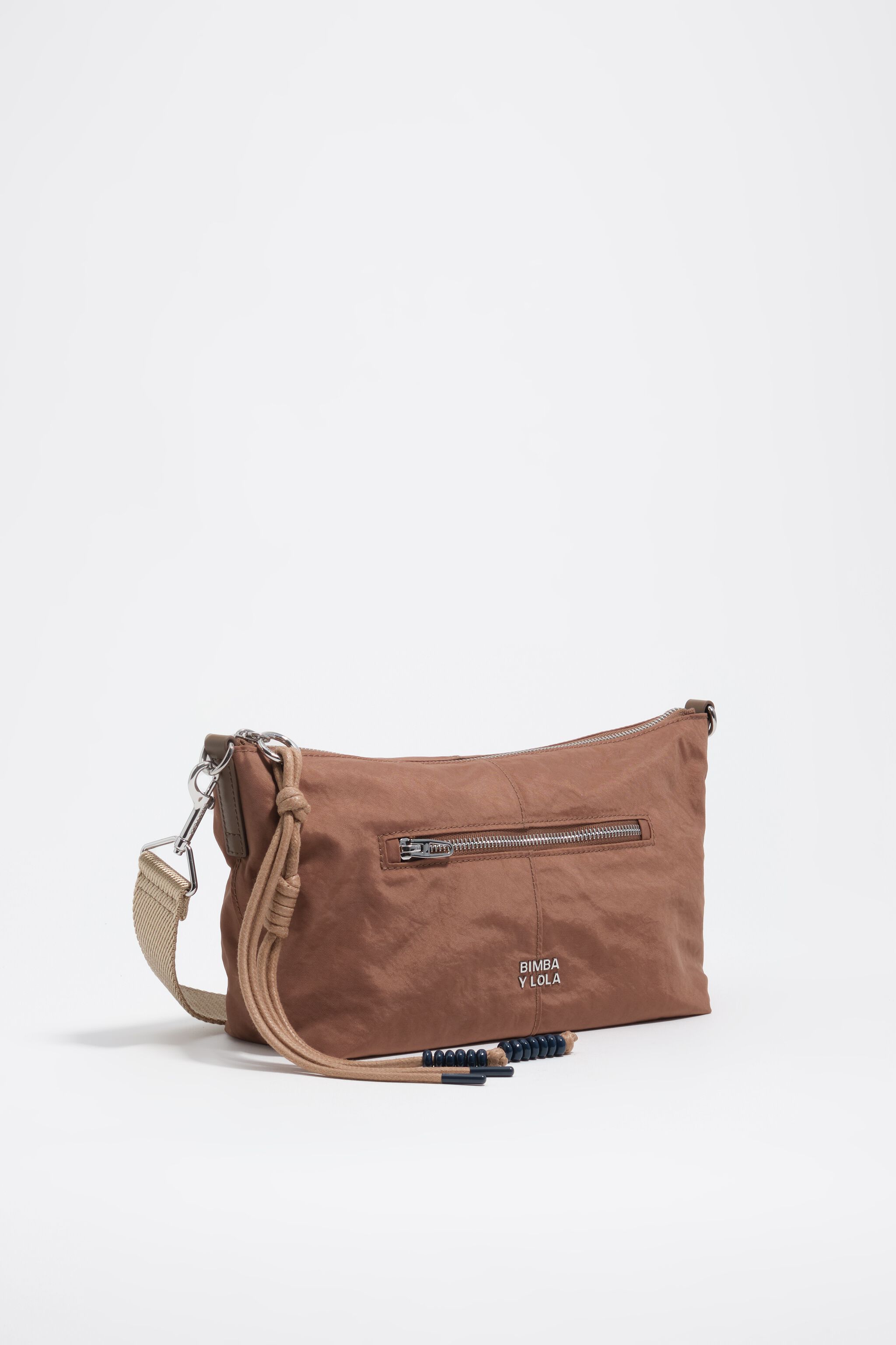 Tan nylon lit Trapecio-väska