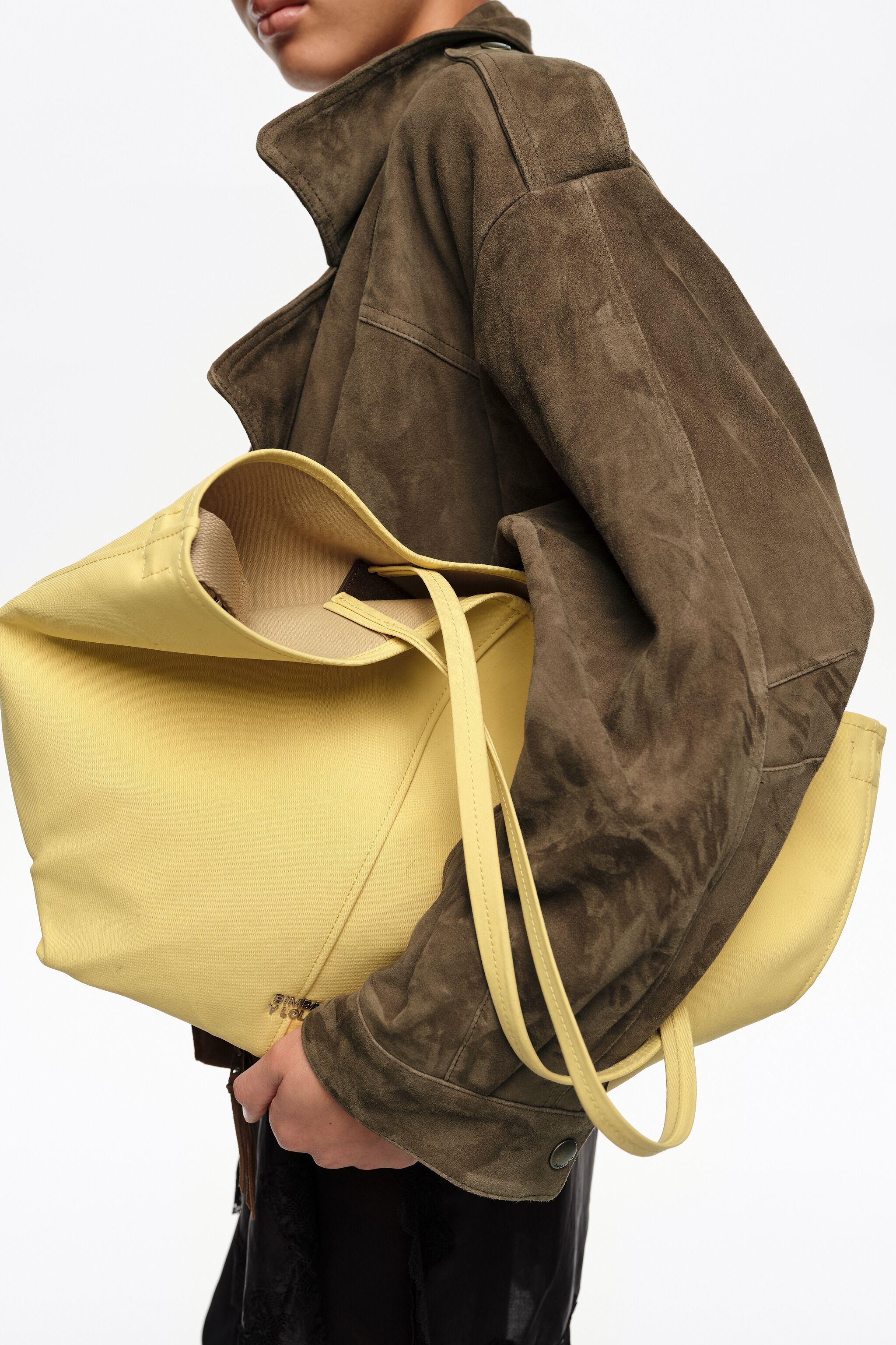Stor banan gabardinförpackningsbag