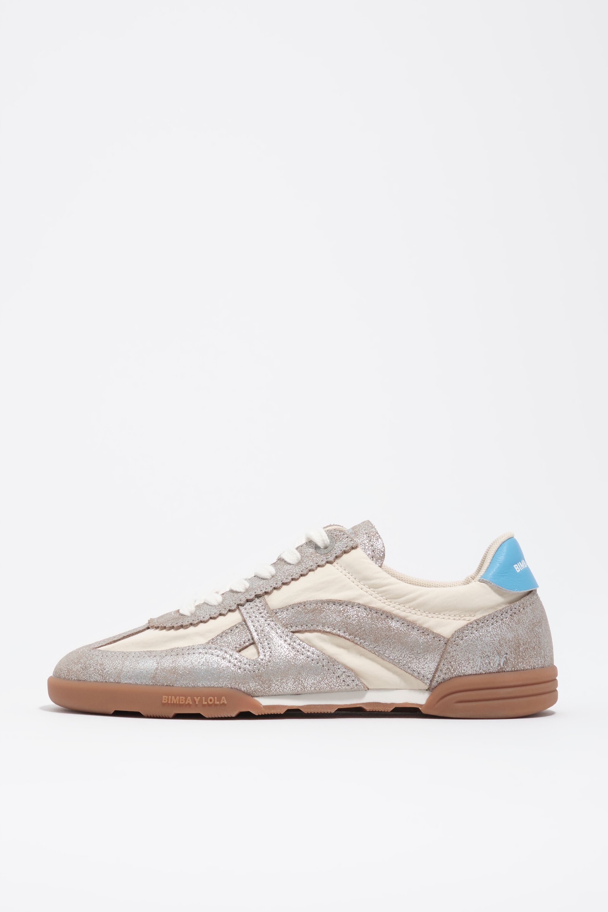 Silver skinn- och nylon 13 16 inomhusløp