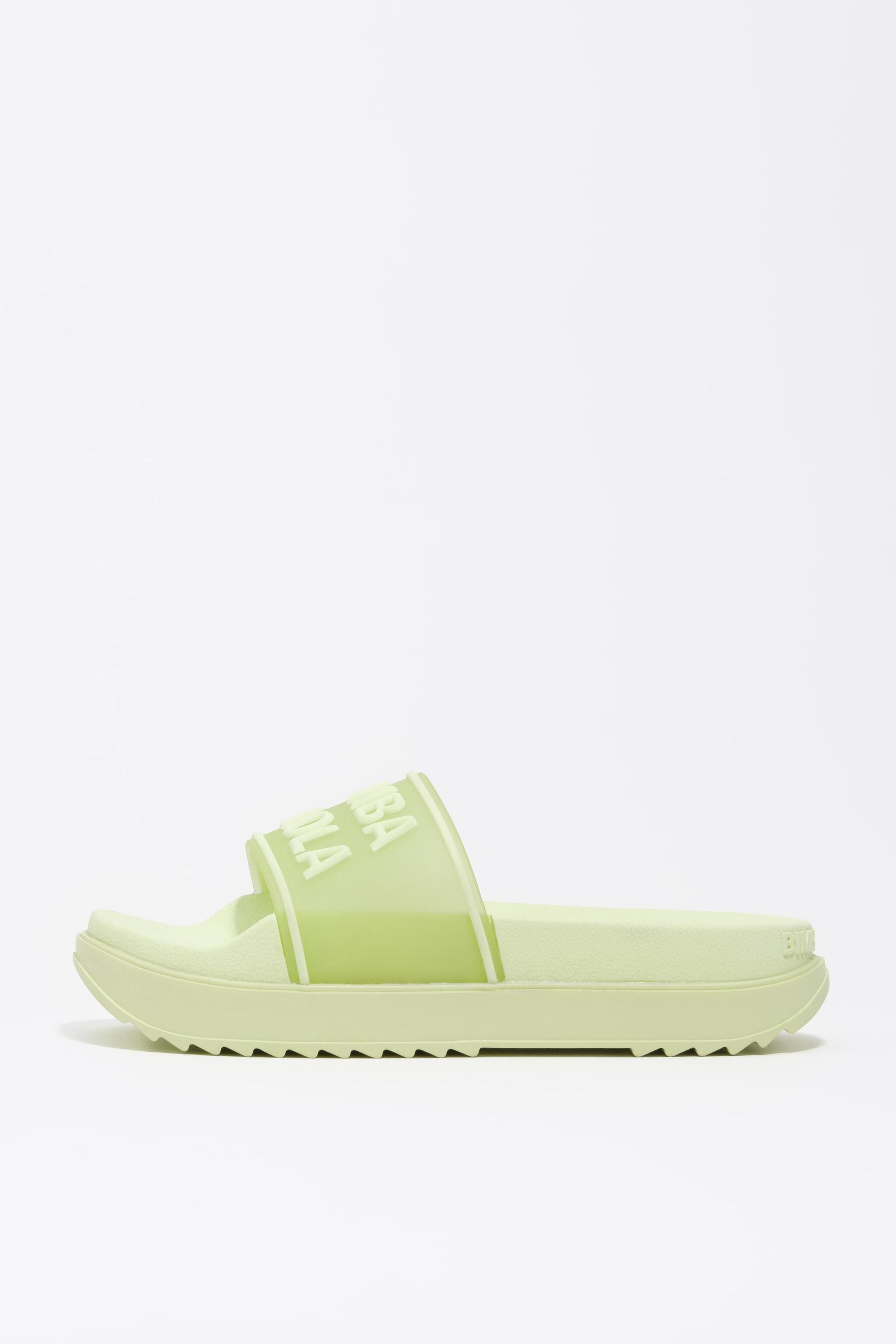 Lime-plattformflip-flop