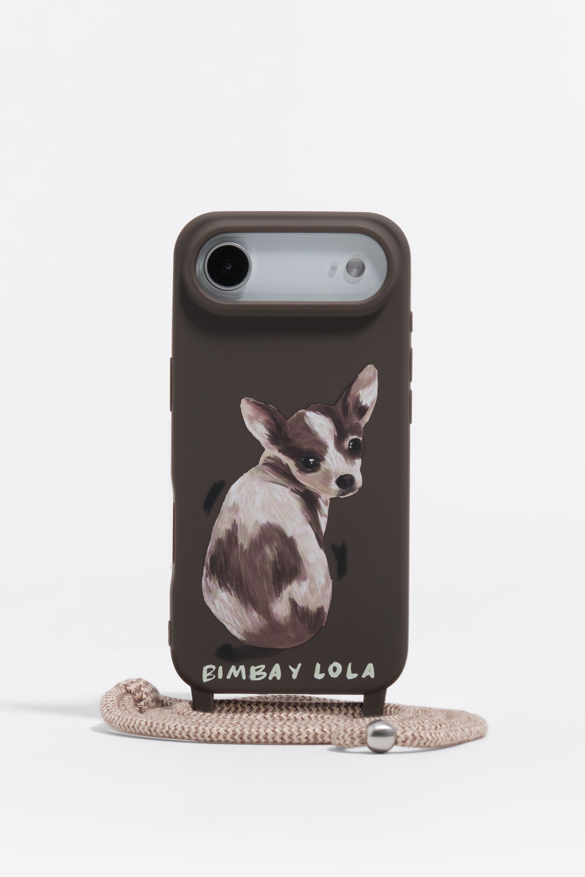 Chokladchihuahua iPhone 17 air-hård sköld