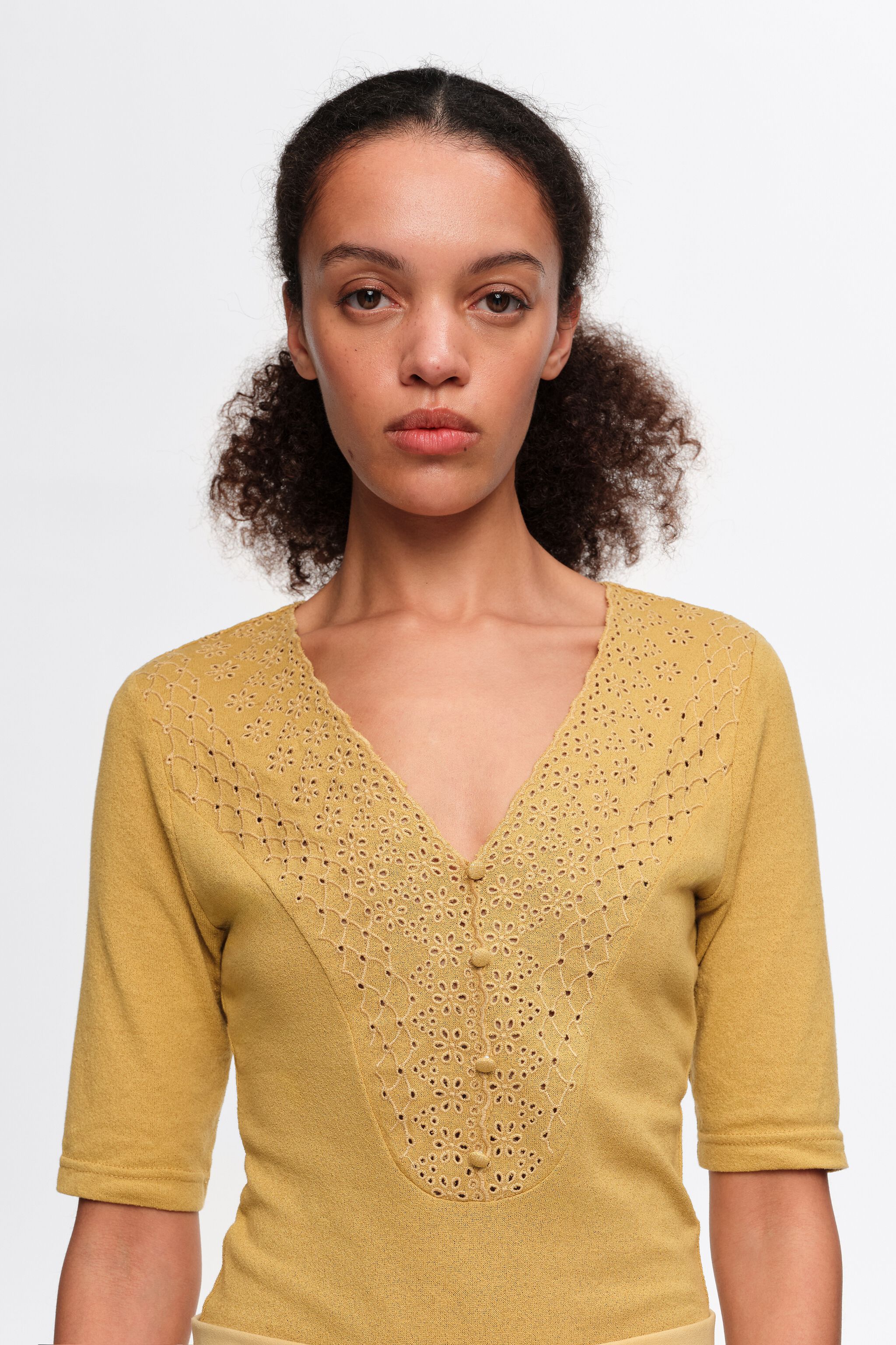 Senapstrykning bodysuit